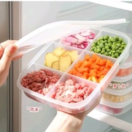 Food Storage 4 Compartments Food Storage Box/ Lunchbox x