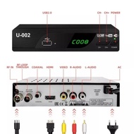 STB DVB T2 SET TOP BOX TV DIGITAL U-002 TERLENGKAP