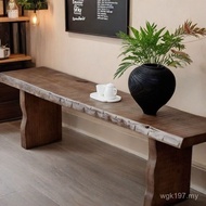 Silent Style Log Irregular Household Door Change Shoe Stool Clothing Store Simple Back Wall Long Nor