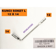 2-WAY SOCKET L-WRENCH L-SOCKET WRENCH 8 10 12 14