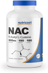 Nutricost NAC 600mg 180粒