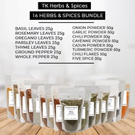 16 Pieces Herbs and Spices Bundle