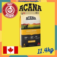 ACANA Grain Free  Adult recipe/ Grass Fed Lamb / Pacifica 11.4kg Dog Food