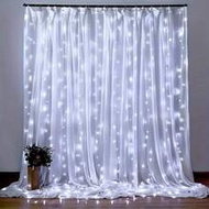 1pc USB Powered 8 Modes Curtain Lights LED String Lights 6m/3 Meters/2m/1m For Holiday Birthday Wedd