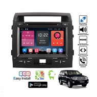 MTIS Tesla Type 8" Android 6.0 Car GPS Navigation Stereo Multimedia Head-unit Toyota Land Cruiser LC