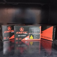 ORIGINAL charger sepeda listrik 48v12/20ah universal cas casan selis super rider original EXOTIC