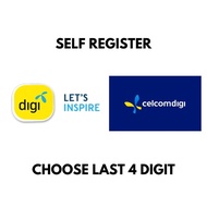 DIGI PREPAID Choose Last 4 Digit CelcomDigi Edisi Kuning Digi Simcard Digi Simkad Self Register