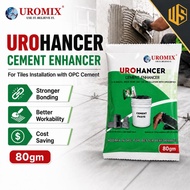 UROMIX UROHANCER 80g Cement Enhancer Additive For Tile Installation OPC Cement Mortar 瓷砖水泥增强剂