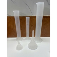 Heat-resistant graduated PLASTIC measuring cylinder for measuring volume 100ml 250ml 500ml
