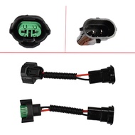 2 Car Headlights H11 Lamp Holder Adapters Halogen Lamps Universal H8 H11 Male Female Plug Conversion