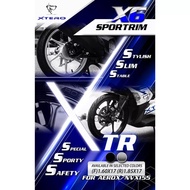 YAMAHA NVX V1 V2 AEROX XTERO SPORT RIMS X6 RIM 1.6 1.85 X17 17 INCH RIMS 17INCH SPORT RIMS NVX155 NV