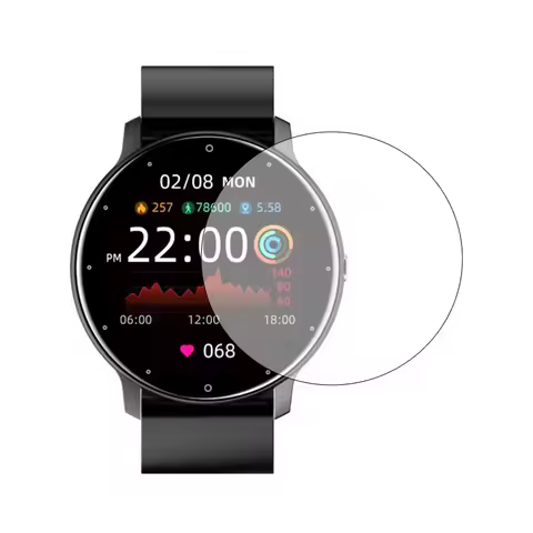 5pcs TPU Soft Smartwatch Clear Protective Film Cover For LIGE/CanMixs 2021 MISIRUN ZL02 Smart Watch 