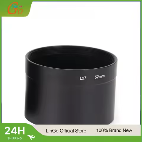 LinGo LX7-52 mm Camera Lens Tube Adapter Tube For Lumix DMC-LX7 Digital Camera Connection Adapter