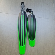 Spakboard Mudguard ET- C608 EXOTIC sepeda utk ukuran 20 24 26 27 lipat - Hijau