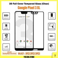 Google Pixel 3 XL 3D HD FULL COVER Tempered Glass Screen Protector