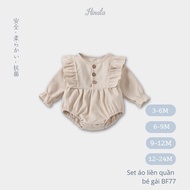 Cute cream Bodysuit Set BF77 HINATA