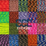 (E131-E202) 550lb Paracord 4mm 7 strands Parachute Cord Survival Bracelet Rope 550 Camo Series