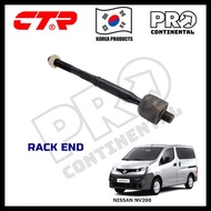CTR NISSAN NV200 STEERING RACK END