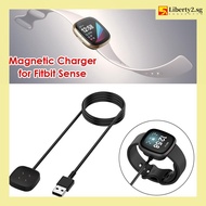 [Liberty2.sg] Smart Watch Magnetic Charger for Fitbit Versa 3/Fitbit Sense Smart Bracelet