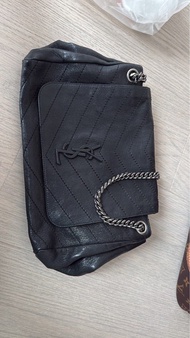 YSL. Saint Laurent Nolita MM vintage leather, style 589299