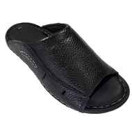 Dép Nam Da Bò Dép Da Nam Da Bò Thật Dép Quai Ngang Nam Da Bò Thật Cao Cấp HKT Shop DN700