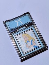 稀有Disney Alice迪士尼愛麗絲夢遊仙境折疊隨身鏡Vintage
