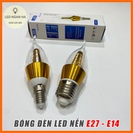 5w led Candle Bulb E27 Holder, E14 Decorated With Warm Yellow Light