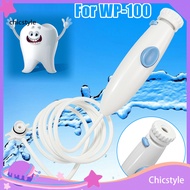 chicstyle Water Flosser Handle High Durability Smooth Surface White Color Standard Oral Irrigator Replacement Handle Parts for Waterpik WP-900 WP-100