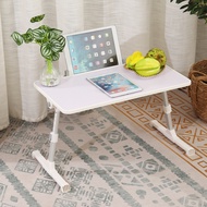 Foldable Laptop Desk on Bed Computer Table Adjustable Height Folding Table with USB Cooling Fan