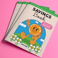 Savings Book A5 Size Has 12 Pages Can Save All 218 200.- Be Used 1-5 Years Depending On The Planner