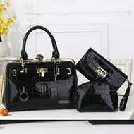 Bc211 Black TAS WANITA IMPORT SET 3IN1