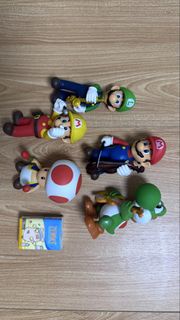 super mario figure 公仔