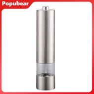 Pepper Grinder Battery Powered Electric Salt Grinder Adjustable Coarseness Pepper Mill for Home Kitc