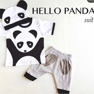 WHOLESALE CLICK 4x Clothes Suit T-shirt Pants Go for a Walk Cute Fashion Kids Baby Boys BABYBEB HELL