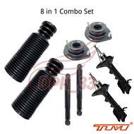 [8 IN 1] TM FR & RR Absorber / ABS Mounting / ABS Cover for Perodua Myvi 18 Gen3 New Myvi D20N M800 