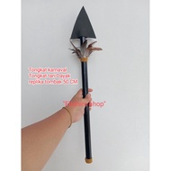REPLIKA Carnival stick, dayak dance stick, replica