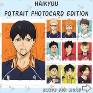 HAIKYUU PORTRAIT EDITION PHOTOCARD ANIME