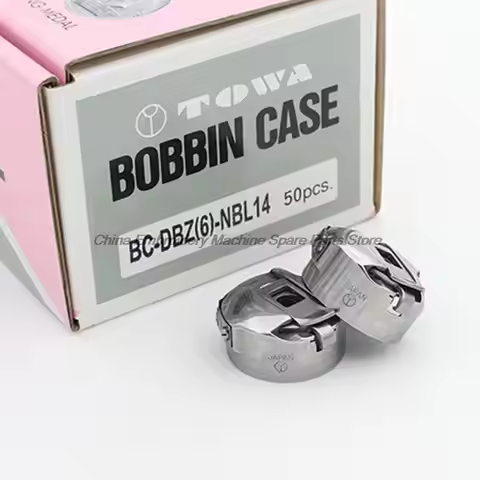 Towa BC-DBZ(6)-NBL14 Bobbin Case with Spring Steel Sheet 1.6 Times Shuttle Shell 23mm Core for Zgm F
