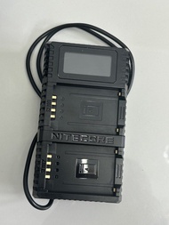 Nitecore FX-2 PRO dual-slot battery charger for Fujifilm NP-T125 fit GFX 100 50s 50R