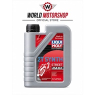 Liqui Moly Motorbike 2T Synth Street Race 1505 Fully Synthetic 2T Engine Oil 1L JASO FD ISO L-EGD Or