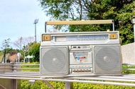 JVC RC-747W BOOM BOX 懷舊中古卡式收音機 ／手提音響,非 HI FI SONY PANASONIC SANYO SHARP HITACHITOSHIBA VICTOR