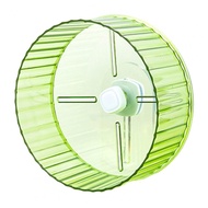 ❂Hamster Wheel Transparent Easy-install Hamster Exercise Wheel Silent Jogging Toy for Small Pets ☊♡