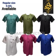 KURTA AL HERA LENGAN PENDEK ROUND KAIN 100% COTTON