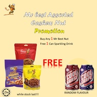MR BEST HONEY CASHEW NUT 90G (FREE DRINK)
