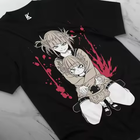 Remera de Himiko Toga v5 Vintage Special Unisex T-shirt Anime Shirt,Soft Tee All Size