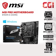 MSI Pro B760M-E DDR5 LGA1700 mATX Motherboard