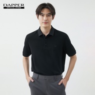 DAPPER เสื้อโปโล DP Iconic Polo Shirt สีดำ