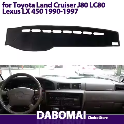 Dash Board Sunshade Anto-UV Carpet Dashboard Cover Protective Pad for Toyota Land Cruiser J80 LC80 L