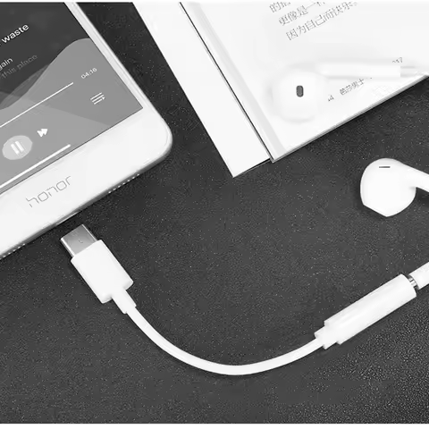 Type-C To 3.5mm Headphone Adapter Cable USB-C To 3.5mm Adapter AUX Audio Female Jack Usb C To 3.5mm 