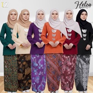 Kurung Kedah HELZA - Batik Viral - Baju Kurung Kedah Soft Cotton